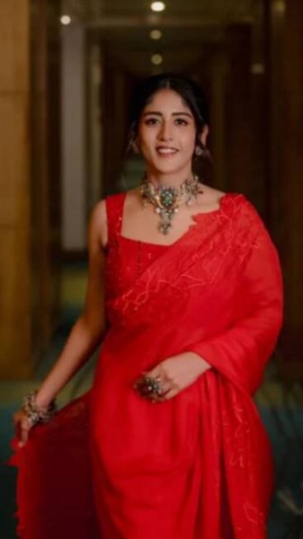 Chandini Chowdary looks mesmerising in sarees