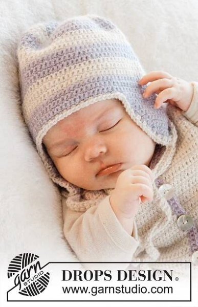 Dětské a baby čepičky / DROPS Baby 25-23