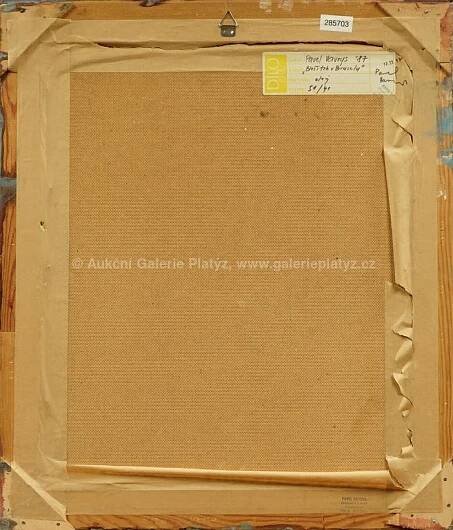 Pavel Vavrys / Bleší trh v Bruselu - detail aukce « Aukce « Aukční Galerie Platýz
