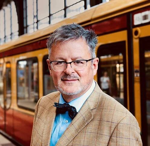 Porträt Australischer Historiker Christopher Clark.