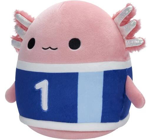 Squishmallows Axolotl s fotbalovým dresem Archie 20 cm