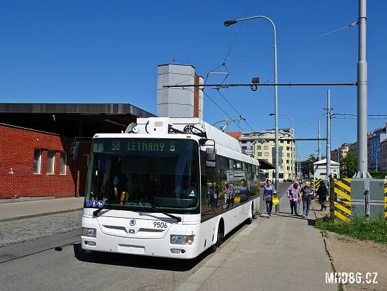 Trolejbusová linka 58 vyjede do ostrého provozu