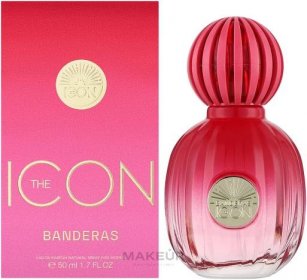 Koupit Antonio Banderas The Icon Eau For Woman - Parfémovaná voda na makeup.cz — foto 100 ml