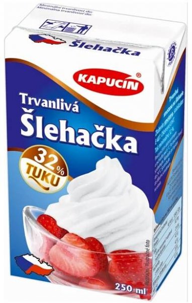 Kapucín Trvanlivá smetana ke šlehání