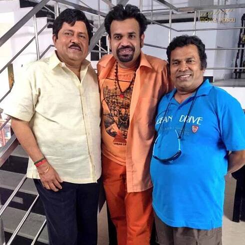 Radha ravi at Narathar shooting