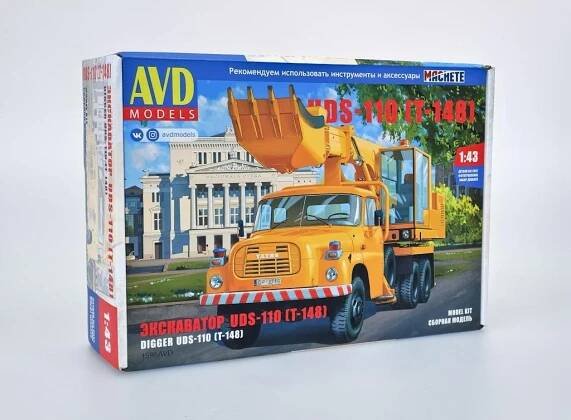 AVD stavebnice Tatra 148 UDS 110 autobagr, 1:43, nová - Modely automobilů