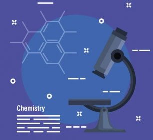 laboratoř chemestry s analýzou mikroskopické technologie - chemestry stock ilustrace