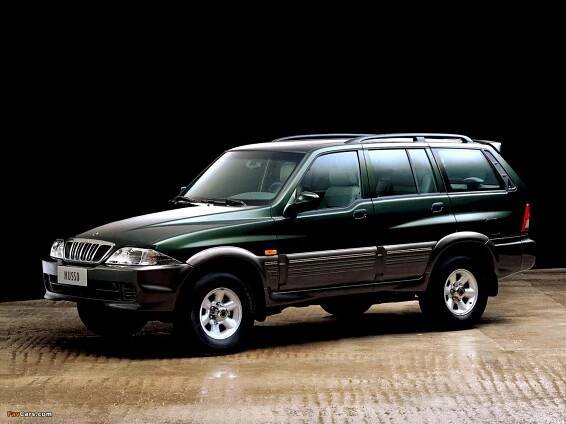 Ssangyong Ssangyong Musso automobil a modelové roky