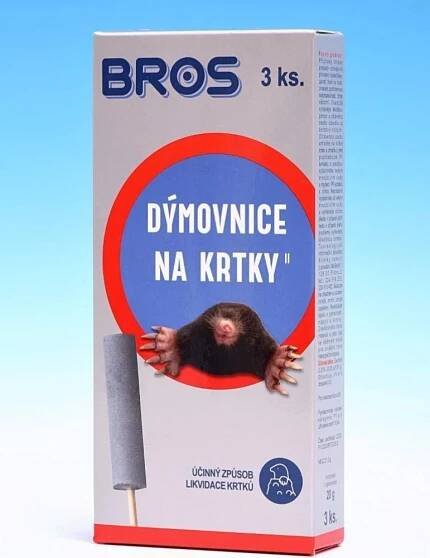 Dýmovnice BROS proti krtkům 3ks
