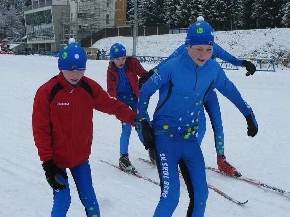 Lyžování Nové Město na Moravě — Fotogalerie | SK SKOL Brno - běh na lyžích
