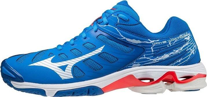MIZUNO WAVE VOLTAGE / FRENCH BLUE / WHITE / IGNITION RED modrá/oranžová