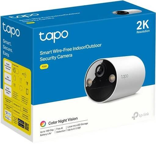 TP-Link Tapo TC82 battery 2K outdoor kamera