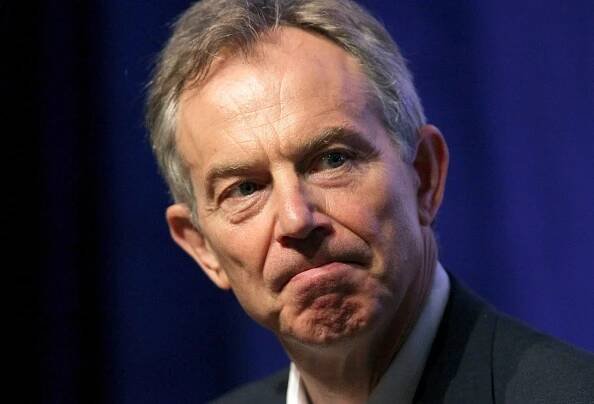 Tony Blair, apparent saviour but soon to be coffin-nail of the UK Labour Party (when exposed as a n***e)
