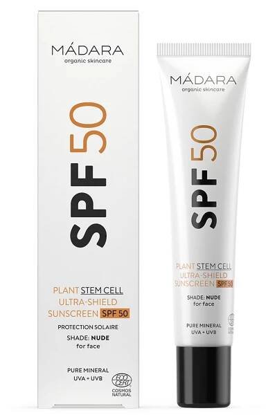 BiOOO.cz - MÁDARA Opalovací krém s obsahem rostlinných kmenových buněk SPF 50 40 ml