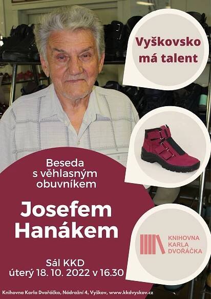 Vyškovsko má talent: Josef Hanák | Knihovna Karla Dvořáčka ve Vyškově