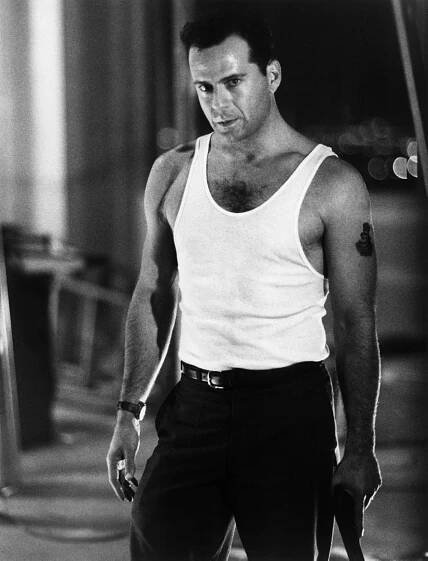 Bruce Willis in Smrtonosná past (1988)
