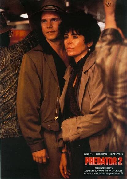 Bill Paxton, Maria Conchita Alonso - Predátor 2 - Fotosky