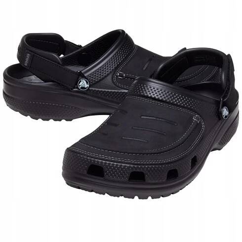 Crocs Yukon Vista II LiteRide Clog Sandály Black/Slate Grey 45-46 - Muziker