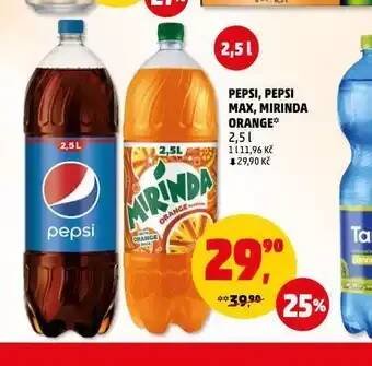 Penny Market Pepsi. mirinda orange nabídka