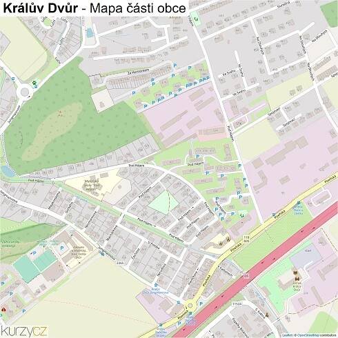 Králův Dvůr - mapy | Kurzy.cz