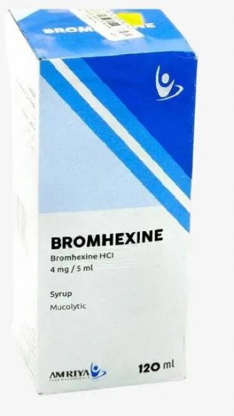 bromhexine 120 ml syrup 