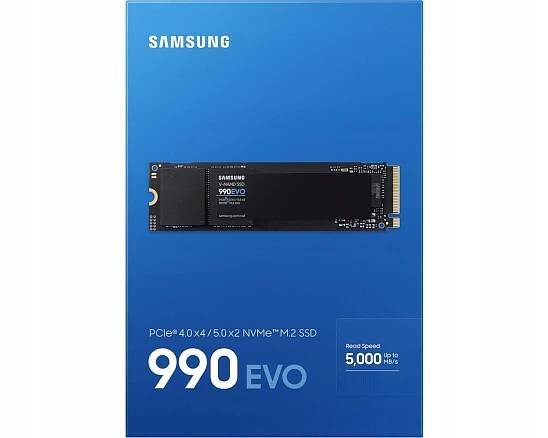 SSD disk M.2 NVMe Samsung 990 EVO 2TB 5000MB/s MZ-V9E2T0BW