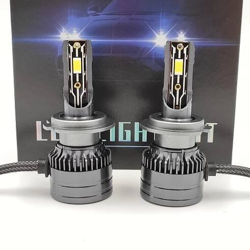 LED autožárovka H7 6000K 13000lm 2x60W, sada 2ks