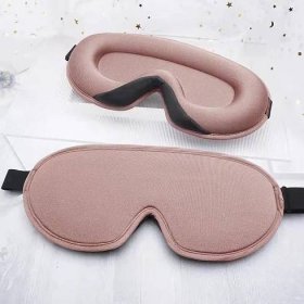 3D spací maska ​​na oči Soft Smooth Sleep Oční náplast Cestovní kryt stínu na oči Odpočinek Spací kryt na oči se zavázanýma očima LXY