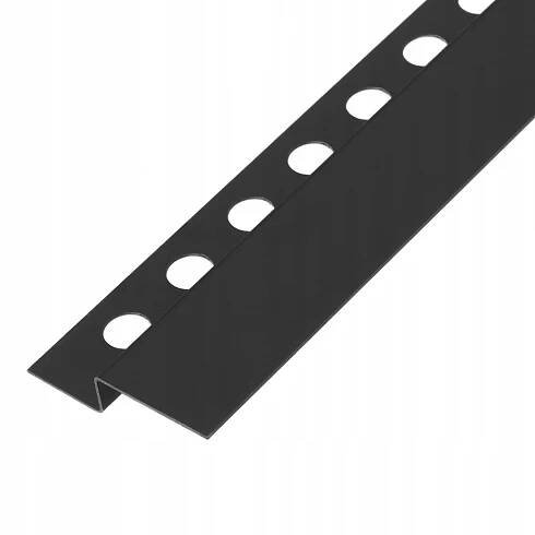 Přední lišta sprchové vaničky 120cm černá