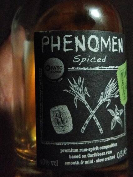 Phenomen Spiced 40% Premium Rum