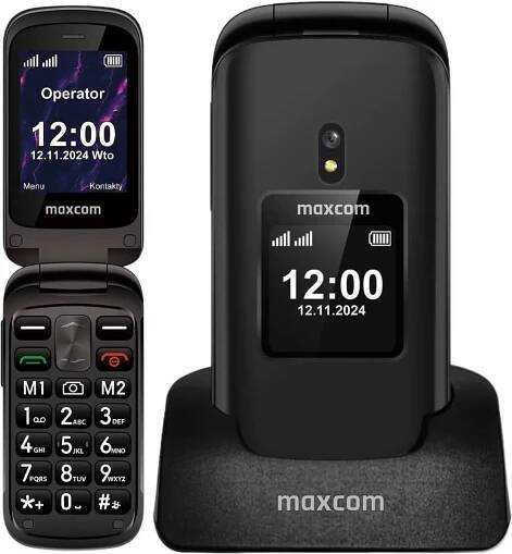 TELEFÓN KOM. MAXCOM MM834 ČIERNY Komunikácia Bluetooth