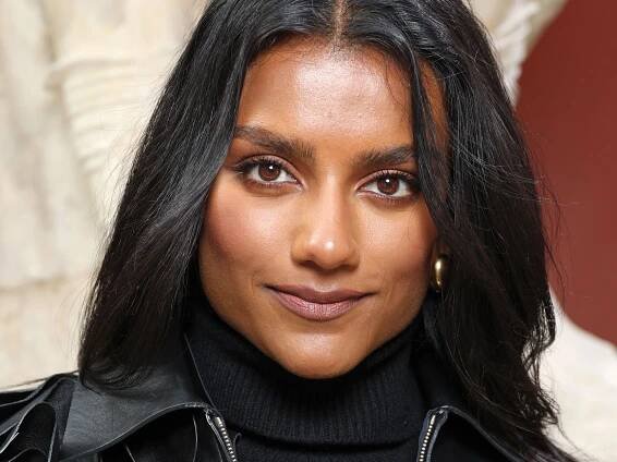Bridgerton Star Simone Ashley Nails Fall's Winning Crop Top, Miniskirt, and Thigh-High Boots Combo