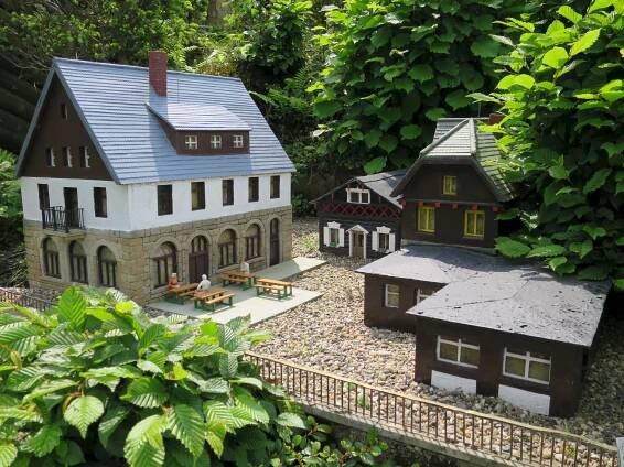Park miniatur „Malé Saské Švýcarsko"
