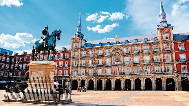 Plaza Mayor, Madrid, Spain