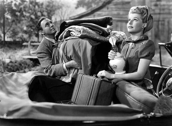 GEORGE WASHINGTON SLEPT HERE, Jack Benny, Ann Sheridan, 1942