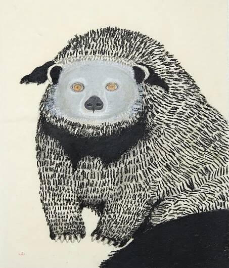 animal portrait i“ iru “ | ado(makiko watanabe) homepage