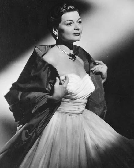 Lys Assia, the first winner of the Eurovision Song Contest | Photograph: SRF