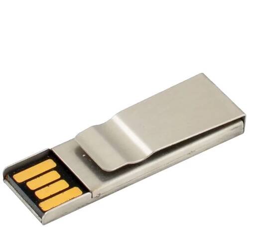 Mini USB flash disk DUSHORE stříbrná