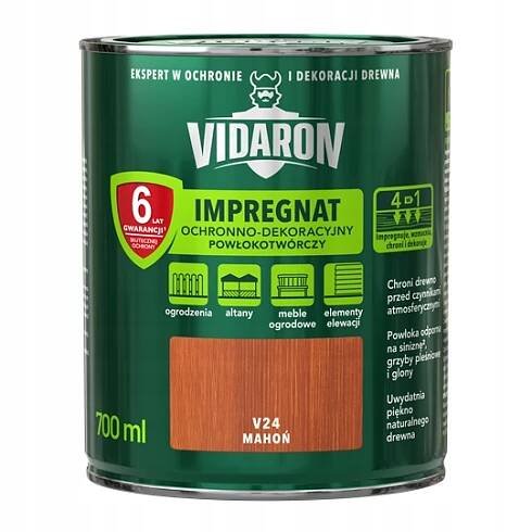 Vidaron Impregnační nátěr Mahagon 0,7 l