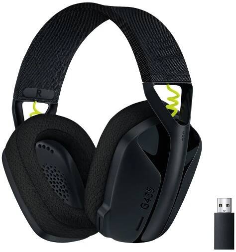 Logitech G435 LIGHTSPEED Wless Gaming Headset černá