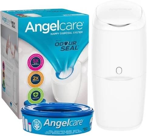 ANGELCARE Koš na pleny Classic + 1 náhradní kazeta