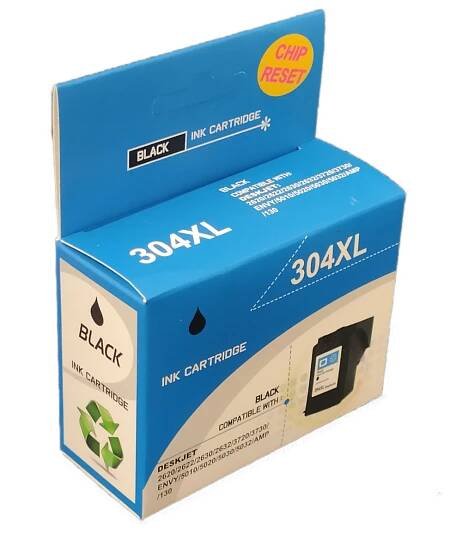 Cartridge HP 304XL, N9K08AE, kompatibilní (Černá) - ToneryNaplne.cz