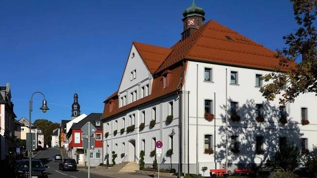Das Rathaus in Selbitz