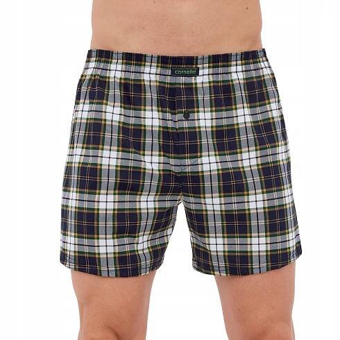 Pánské boxerky Cornette Comfort 002/296, grafitové, volné, velikost L