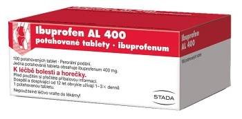 IBUPROFEN AL 400 mg 100 tablet - příbalový leták