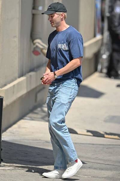 Nicholas Hoult is seen on June 25, 2025 in Los Angeles, California