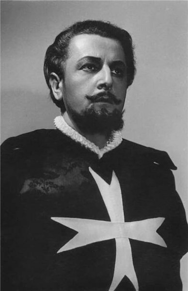 Don Carlos - 19.12.1946, Teodor Šrubař (Rodrigo) Foto: Josef Heinrich