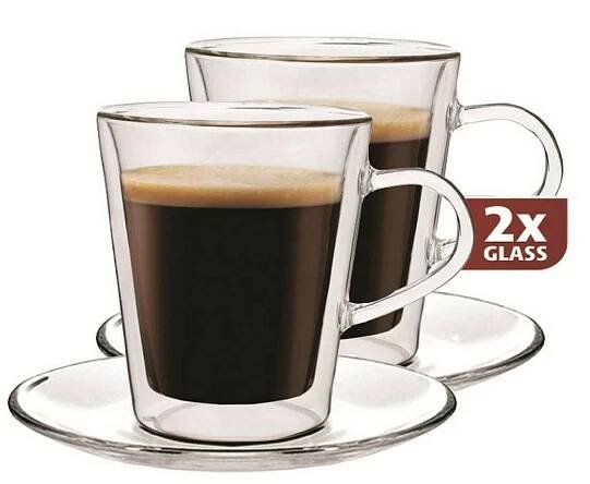 Maxxo Doppio 2dílná sada termo sklenic, 100 ml