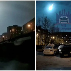 Immense Fireball Flying Over Siberian City Captured in Spectacular Footage
