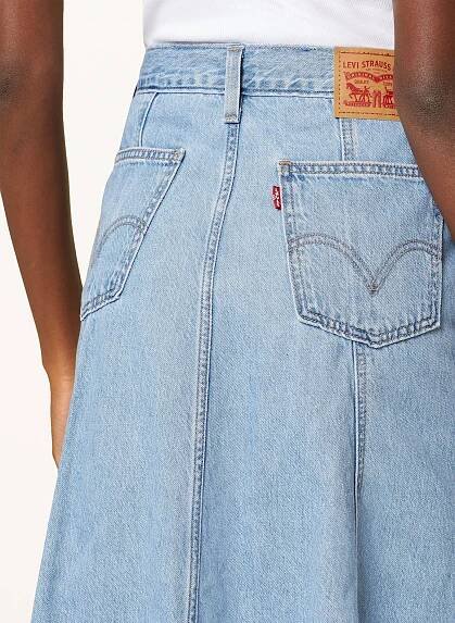 Levi's® Džínová sukně: 01 Med Indigo - Flat Finish